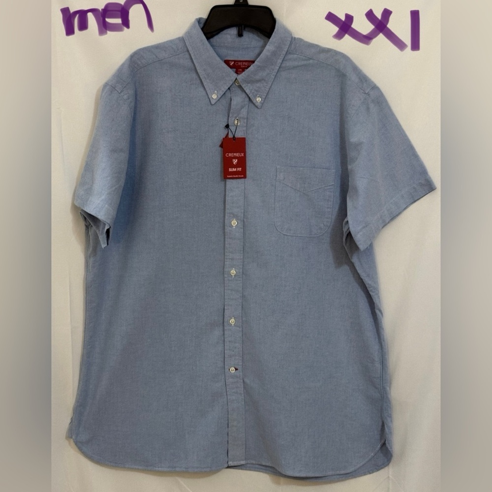 Daniel Cremieux Light Blue Casual Button Down Shirt